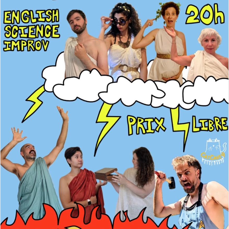 Jeudi 17 septembre : Catcave 9 – improvisation en anglais